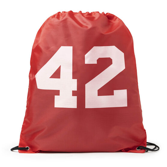 Personalized Drawstring Backpack - Team Number