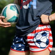 Patriotic Soccer Shorts