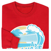 Volleyball Crewneck Sweatshirt - Serve's Up