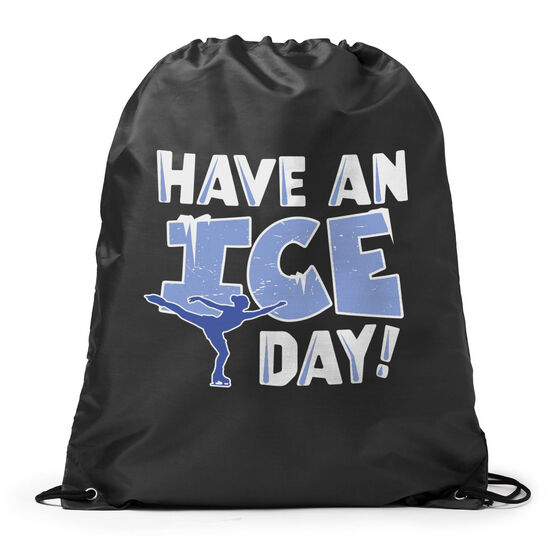 Figure Skating Drawstring Backpack - Have An Ice Day