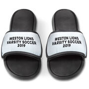 Personalized Repwell&reg; Slide Sandals - Your Text