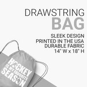 Hockey Drawstring Backpack - Hockey Is My Favorite Season