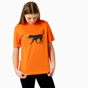 Hockey Short Sleeve Performance Tee - Howe the Hockey Dog