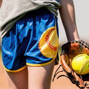 Lightning Softball Shorts - Navy