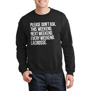 Lacrosse Crewneck Sweatshirt - All Weekend Lacrosse