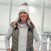 Hockey Knit Hat - Hockey Mom Fair Isle