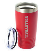 Volleyball 20 oz. Double Insulated Tumbler - Volleyball