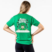Hockey Short Sleeve T-Shirt - Pucky Charms (Back Design)