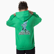 Hockey Hooded Sweatshirt - South Pole Angry Elves (Back Design)