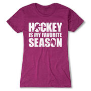 Hockey Women's Everyday Tee - Hockey Is My Favorite Season