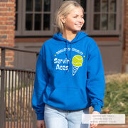 Tennis Hooded Sweatshirt - Servin' Aces