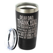 Girls Lacrosse 20 oz. Double Insulated Tumbler - Dear Dad