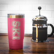 Skiing 20 oz. Double Insulated Tumbler - Ski