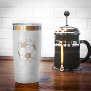 Soccer 20 oz. Double Insulated Tumbler - Ball Icon