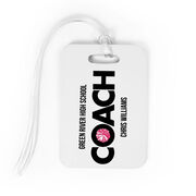 Cheerleading Bag/Luggage Tag - Personalized Coach