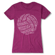 Volleyball Women's Everyday Tee - Volleyball Words