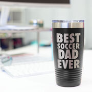 Soccer 20 oz. Double Insulated Tumbler - Best Dad Ever