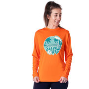 Pickleball Long Sleeve Performance Tee - Serve's Up