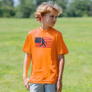 Baseball Short Sleeve Performance Tee - Baseball Land That We Love