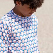 SunSport Rash Guard Shirt - Coast to Coast Baseball