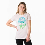 Hockey Women's Everyday Tee - Have An Ice Day Smiley