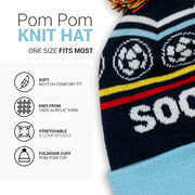 Soccer Knit Hat - Play Soccer
