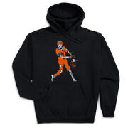 Baseball Hooded Sweatshirt - Home Run Zombie