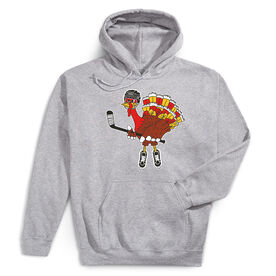 Hockey Hooded Sweatshirt - Hockey Top Shelf Turkey Tom