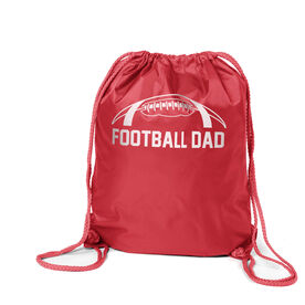 Football Sport Pack Cinch Sack - Football Dad