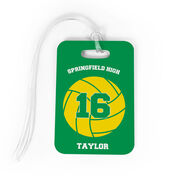 Volleyball Bag/Luggage Tag - Personalized Volleyball Team