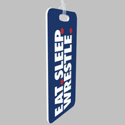 Wrestling Bag/Luggage Tag - Eat Sleep Wrestle