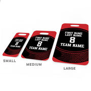 Hockey Bag/Luggage Tag - Personalized Hockey Team Puck