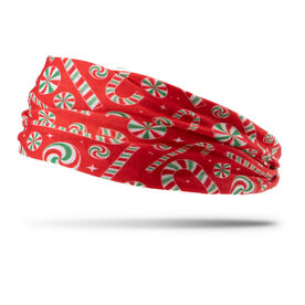 Multifunctional Headwear - Candy Canes RokBAND