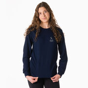 Softball Tshirt Long Sleeve - Eat. Sleep. Softball (Back Design)