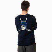 Hockey Crewneck Sweatshirt - Chill to the Bone (Back Design)