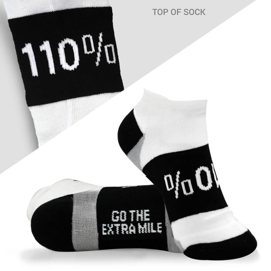 Socrates&reg; Woven Performance Socks 110% (Black)
