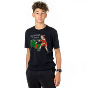 Guys Lacrosse Short Sleeve T-Shirt - Checking It Twice Lacrosse