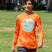 Volleyball Long Sleeve Performance Tee - Serve's Up