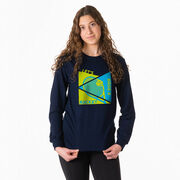 Tennis Tshirt Long Sleeve - Let's Raise A Racket