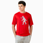 Guys Lacrosse Short Sleeve Performance Tee - Yeti