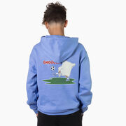 Soccer Hooded Sweatshirt - Soccer Ghoul (Back Design)