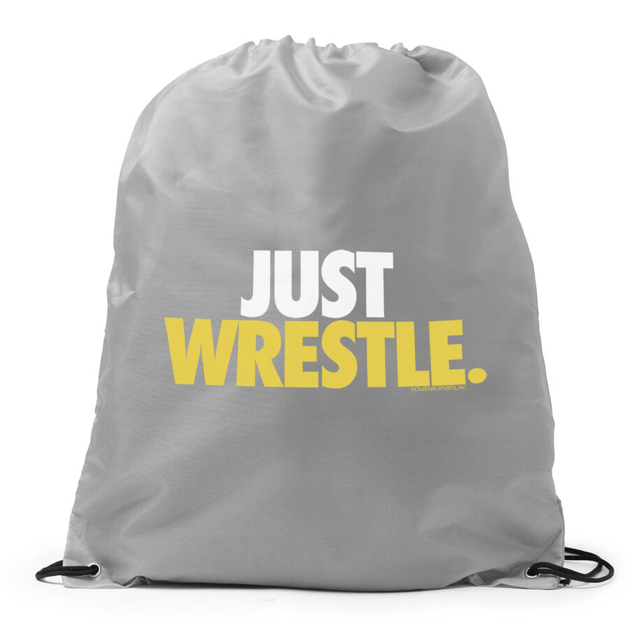 Wrestling Drawstring Backpack Just Wrestle