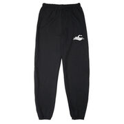 Swimming Fleece Sweatpants - Swimmer Silhouette