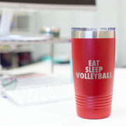 Volleyball 20 oz. Double Insulated Tumbler - Eat Sleep Volleyball