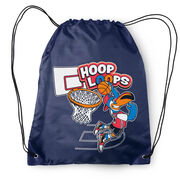 Basketball Drawstring Backpack - Hoop Loops 