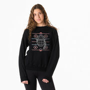 Hockey Crewneck Sweatshirt - Game Time Girl