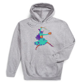 Softball Hooded Sweatshirt - Witch Pitch
