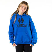 Skiing Hooded Sweatshirt - I'm Difficult