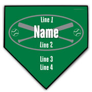 Baseball Personalized Team Home Plate Plaque