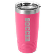 Soccer 20 oz. Double Insulated Tumbler - Soccer